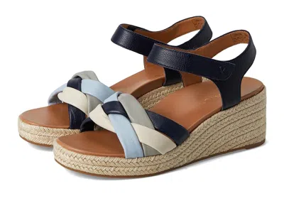 Vionic Saratoga Espadrille Sandals In Blue