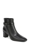 Vionic Saskia Block Heel Bootie In Black
