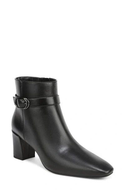 Vionic Saskia Block Heel Bootie In Black