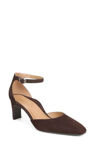 Vionic Scarlett Ankle Strap Pump In Brown