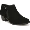 Vionic Joy Serena Ankle Boot In Black In Black Suede