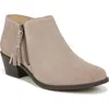 Vionic Shyanne Bootie In Greige Grey Suede