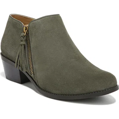 Vionic Shyanne Bootie In Olive Suede