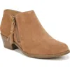 Vionic Shyanne Bootie In Toffee Brown Suede