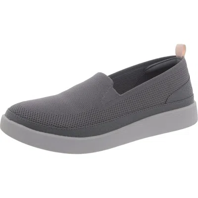 Vionic Sidney Womens Lifestyle Laceless Slip-on Sneakers In Pink