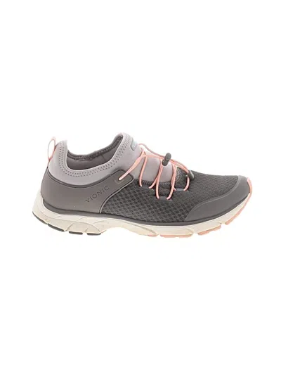 Pre-owned Vionic Sneakers In Gray