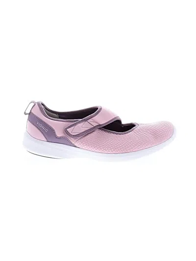 Pre-owned Vionic Sneakers In Pink