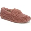 Vionic Snuggle Faux Shearling Slipper In Multi