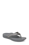 Vionic Tide 2.0 Flip Flop In Gray
