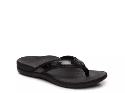 Vionic Tide Ii Flip Flop In Black
