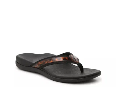 Vionic Tide Ii Flip Flop In Black