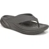 Vionic Tide Rx Flip Flop In Gray