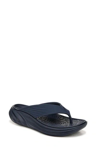 Vionic Tide Rx Flip Flop In Navy Blazer