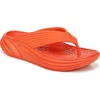 Vionic Tide Rx Flip Flop In Orange