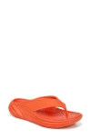 Vionic Tide Rx Flip Flop In Tangerine Tango