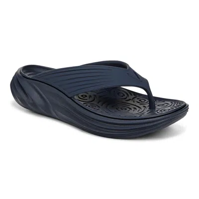 Vionic Tide Rx Recovery Sandal In Blue
