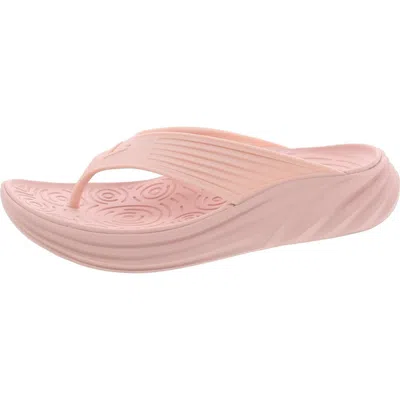 Vionic Tide Rx Womens Textured Manmade Slide Sandals In Multi