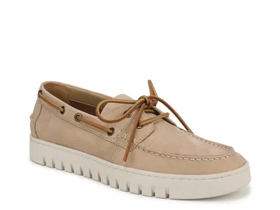 Vionic Uptown Boat Shoe In Brown