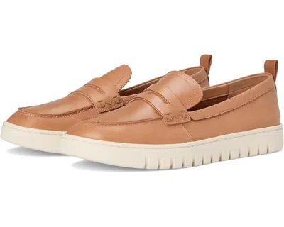 Vionic Uptown Flat Women's Us 8 Camel Leather Round Toe Loafers Shoes Zpo3648