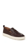 Vionic Uptown Hybrid Penny Loafer In Dark Brown