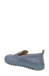 Vionic Uptown Hybrid Penny Loafer In Vintage Blue Haze