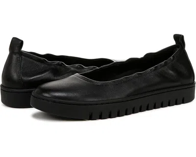 Vionic Uptown J2129l1-001 Ballet Flat Women's 8.5 Black Leather Slip On Khd1460