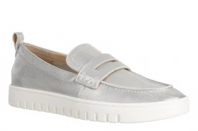 Vionic Uptown Loafer In Silver In Multi
