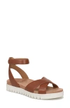 Vionic Uptown Merced Platform Sandal In Brown