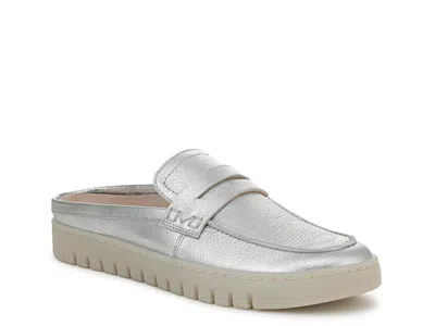 Vionic Uptown Mule In Silver