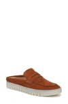 Vionic Uptown Penny Loafer Mule In Brown
