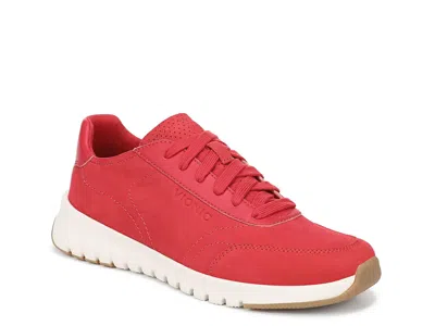Vionic Uptown Platform Trainer In Red