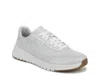 Vionic Uptown Metallic Suede Sneaker In Silver