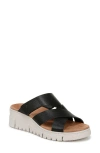 Vionic Uptown Sunset Slide Sandal In Black