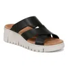 Vionic Uptown Sunset Slide Sandal In Black
