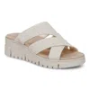 Vionic Uptown Sunset Wedge Sandal In Neutral