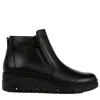 Vionic Uptown Sur Platform Wedge Bootie In Black