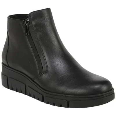 VIONIC UPTOWN SUR J0718L1001 BOOTS WOMEN'S BLACK WATERPROOF BOOTIE ZOGG523