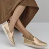 Vionic Uptown Villa Slip-on Sneaker In Gold