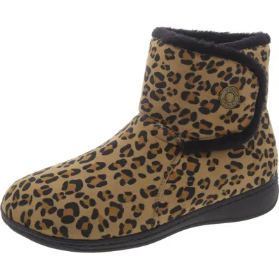 Vionic Vanah Womens Faux Suede Ankle Boots In Multi