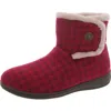 Vionic Vanah Womens Faux Suede Ankle Boots In Pink