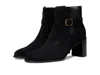 Vionic Vivette Zip Short Boots In Black