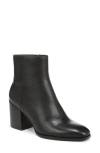 Vionic Vynn Plain Toe Bootie In Black