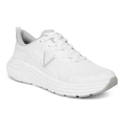Vionic Walk Max Lace Up Trainer In White
