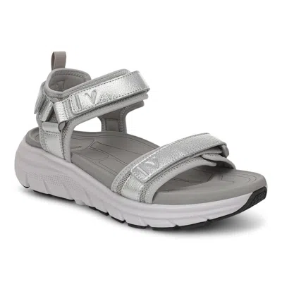 Vionic Walk Max Wanderer Sandal In Silver