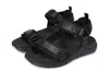 Vionic Walk Max Wanderer Walking Sandals In Black