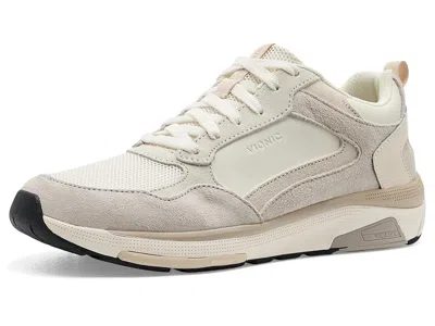 VIONIC WALK STRIDER WEEKENDER WALKING SHOES WOMEN'S SHOES IVORY/CHATEAU GREY: 7.5 M, LEATHER