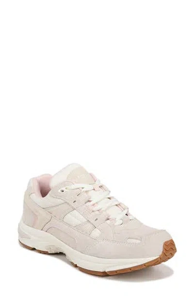 Vionic Walker Sneaker In Cream/peach