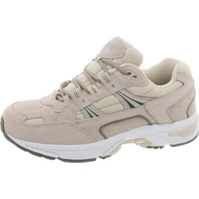 Vionic Walker Womens Lace-up Performance Walking Shoes In White
