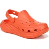 Vionic Wave Rx Slingback Platform Clog In Tangerine Tango