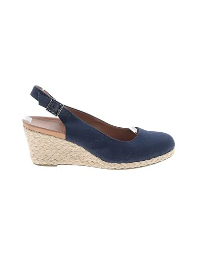 Pre-owned Vionic Wedges In Blue